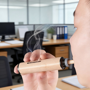 Cenicero Clásico Multifuncional Personalizado sin Humo, con Carga USB, Portátil, para Coche, con Batería de Litio y Tapa - Product Image 6