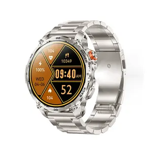 นาฬิกาสมาร์ทวอทช์ GT9IW07 ทนทาน แบตเตอรี่ขนาดใหญ่ 1000mAh ไฟฉาย LED กันน้ำระดับ IP68 สำหรับกิจกรรมกลางแจ้ง นาฬิกาสมาร์ทวอทช์สำหรับผู้ชาย - Product Image 4