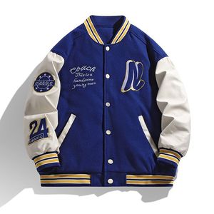 Veste universitaire de baseball de haute qualité à impression en gros avec un design unique et à la mode - Product Image 4