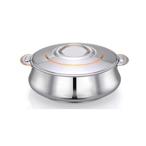 หม้อปรุงอาหารสแตนเลสแบบทันสมัยแบบเรียบง่ายพร้อมฝาปิด - Product Image 3