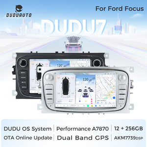 วิทยุติดรถยนต์ DUDU7 รุ่นใหม่ล่าสุด ระบบแอนดรอยด์ 7870 8 คอร์ หน้าจอแอนดรอยด์สำหรับรถยนต์ฟอร์ด โฟกัส รองรับกล้อง 360 องศา DVR และ TPMS - Product Image 1