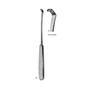 Retractor de tapa Desmarres 5,5 pulgadas tamaño 3 15mm retractor de tapa ortopédica de acero inoxidable alemán oftálmico - Product Image 5