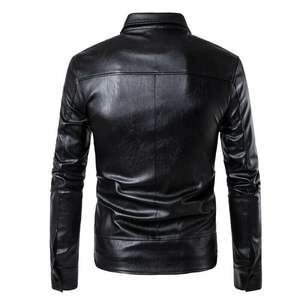 Chaqueta de Cuero para Hombre Estilo Urbano Personalizada Nueva, Hecha en Pakistán, Impermeable y Cortavientos, Chaqueta de Motociclista - Product Image 6