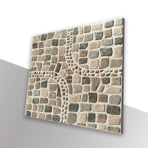 Azulejos de Porcelana Resistentes para Exteriores de 50x50 cm, Aspecto Clásico de Piedra, Azulejos Vitrificados para Estacionamientos y Jardines - Product Image 5