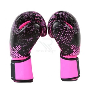 Vente flash - Gants de boxe professionnels pour hommes, design personnalisé, gants d'entraînement en cuir, qualité supérieure, fermeture antidérapante à boucle et crochets - Product Image 6