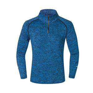Sweat à capuche de course pour homme en polyester/coton imprimé numérique, couleur unie, respirant, coupe ample, vêtements de sport - Product Image 5