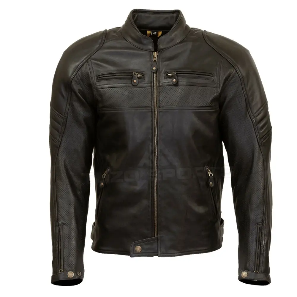 Plus Size Streetwear Motorbike Jacket For Men New Style Hot Sale Men Motorbike Jacket For Sale