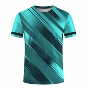 เสื้อยืดโพลีเอสเตอร์สำหรับผู้ชายเสื้อยืดพิมพ์ลาย100% แบบระเหิดวัสดุทำโลโก้ตามสั่ง - Product Image 3