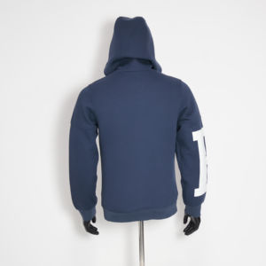 Sudadera con Capucha Extra Grande, Gruesa, Estampada con Letras y Logotipo Grande, Estilo Urbano, Personalizada, para Hombre - Product Image 2