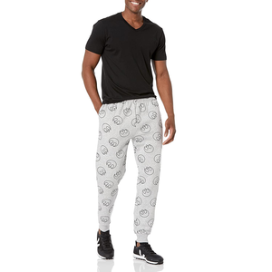 2024 Joggers personalizados para hombre, pantalones de chándal informales con estilo de Color sólido de calidad superior, chándal de Spandex de cintura elástica media - Product Image 3