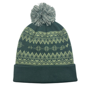 Gorros unisex cálidos y elegantes hechos de acrílico suave, perfectos para ropa de invierno, moda informal o marca promocional - Product Image 1