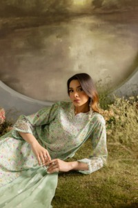 Vestido de césped puro 100% étnico pakistaní indio de alta calidad de lujo más vendido para mujer Casual Salwar Kameez a precio - Product Image 5
