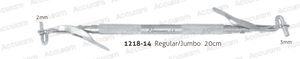 Instrumento de Relleno Dental Manual de Acero Inoxidable Accuram Instruments, Porta-Amalgama Restaurador de 1.5mm, Mini Regular de 20cm, Clase I - Product Image 3