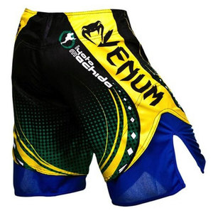Pantalones cortos de lucha MMA personalizados para BJJ No Gi Grappling Durable HQ estampado sublimado Jiu Jitsu Kimono de Jiu Jitsu Gear - Product Image 1