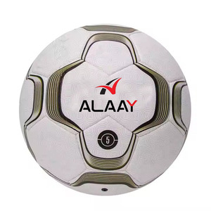 Alaay balón de fútbol engrosado PU cuero consolidado térmico tamaño 5 fabricante OEM logotipo personalizado al por mayor para tren - Product Image 1