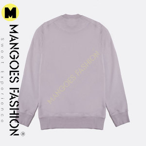 เสื้อสเวตเชิ้ตคอกลมมีฮู้ด ลายลาเวนเดอร์ ขอบคอ แขน และชายเสื้อแบบริบ  ผ้าฝ้าย/แคนวาส ระบายอากาศได้ดี  สำหรับผู้ชาย  ใส่ได้ในฤดูหนาว  สามารถปรับแต่งได้ - Product Image 6