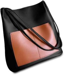 Bolso de mano de cuero de estilo bohemio de lujo para mujer, cadenas geométricas multifuncionales, cierre de cremallera de cuero genuino al mejor precio - Product Image 2