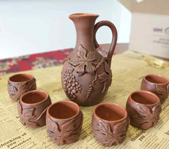 TEA  REQUIREMENTS; Customizable Logo Printed Coconut Wooden Afternoon Tea Set Handicraft Sustainable 300ml Wood Drinkware