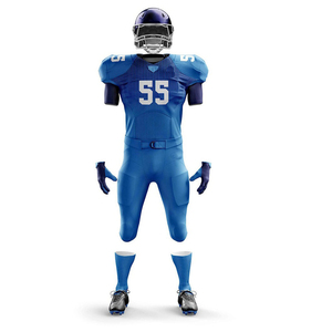 Uniformes de Fútbol Americano Sublimados Personalizados, Alta Calidad, Nuevo Diseño, Transpirables, Antibacterianos, para Todas las Temporadas, Servicios OEM - Product Image 5