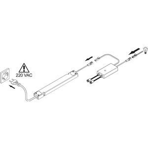 Mini interrupteur à capteur IR 60 mm 24 V 72 W blanc L&S, interrupteurs miniatures à haute efficacité - Product Image 6