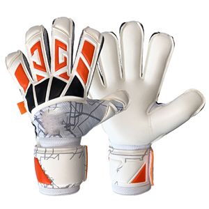 Gants de gardien de but en cuir durables de style nouveau, respirants, imperméables/coup-vent, antidérapants, design à doigts entiers, sangle de poignet réglable - Product Image 2