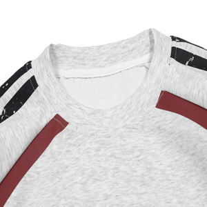 Sweat-shirt unisexe en molleton de coton vintage pour homme, surdimensionné, délavé à l'acide, style baggy et ample - Product Image 3