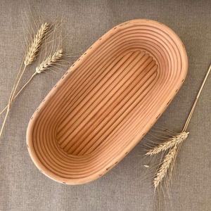 Ensemble de paniers de fermentation de pain banneton fabriqué au Vietnam pour l'exportation paniers de fermentation en rotin naturel meilleure qualité - Product Image 4