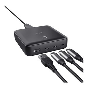 Caricabatterie USB <b>Type</b>-A, USB <b>Type</b>-<b>C</b> MAXO 100W Power Delivery Black 25242 - Product Image 3