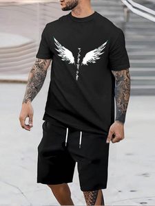 T-shirt tricoté à la mode pour hommes avec brodé ou imprimé personnalisable Casual Oversized Fit Streetwear Inspired Knit Tee - Product Image 4