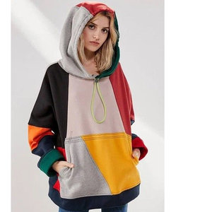 Nouveau sweat à capuche en polaire à fermeture éclair avec impression de couture hip-hop de rue pour hommes - Product Image 3