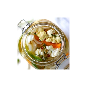 Bold Flavored Fiery Kick Spicy Garlic <b>Pickles</b> Pickled Cauliflower with a Hearty Spice Hit - Product Image 4