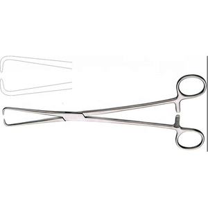 Pinzas de Tenaculum Pozzi de Acero Inoxidable, Manual, de Alta Calidad, con Certificación CE, Instrumento Quirúrgico para Ginecología, Juego de Pinzas de Presión Cervical - Product Image 1