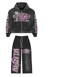 Chándal de Moda Urbana para Hombre, Invierno 2025, Calidad Premium, Ecológico, Casual, Corte Regular, con Logotipo de Marca Personalizado - Product Image 1