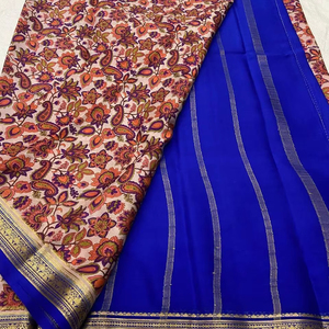 Magnifique Sarees en crêpe georgette imprimé - Product Image 1