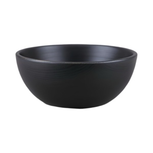 Vaisselle de service de soupe de riz en mélamine 100% de qualité supérieure en gros bol en bois rond pour la maison restaurant bols en bois - Product Image 1