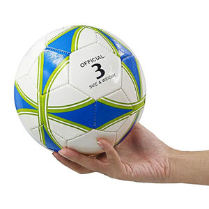 Nouveau design de ballon de football en PVC et cuir PU laminé, logo personnalisé, meilleur prix, ballon de football de taille officielle 5 - Product Image 3