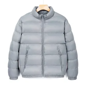 Chaquetas de Plumón para Hombre, Acolchadas, con Relleno de Burbujas, para Invierno, con Logotipo Personalizado, de Alta Calidad, al por Mayor - Product Image 2