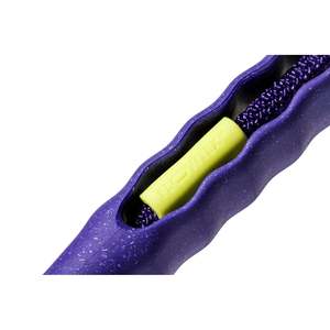 Laisse en nylon ultra-légère Violet Airleash à motif uni avec fonction d'absorption des chocs - Product Image 2