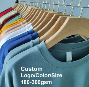 Camiseta personalizada de talla grande para hombre 100% de algodón grueso y pesado, camiseta de gran tamaño en blanco con hombros caídos, camiseta de gran tamaño 100% de peso pesado - Product Image 3