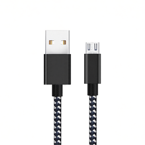 Cable Micro USB Trenzado de Nailon Diwu de 1M - Carga Rápida de Alta Velocidad 3A y Sincronización de Datos - Product Image 2
