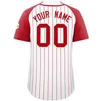 Maillot de baseball en twill personnalisé authentique pour équipes MLV, OEM, mode unisexe, impression par transfert thermique, respirant, grandes tailles, 100% coton