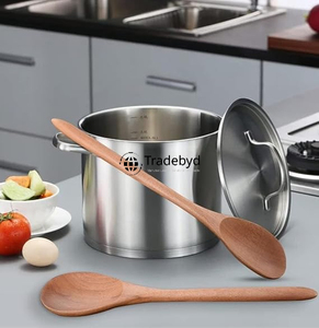 Decorative Acacia Wooden Spoon with Rustic Look for Gifting and Home Use by Tradebyd - Product Image 1