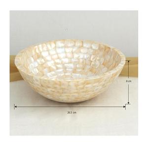 Lot de 4 bols de nourriture en bois Design fantastique Vaisselle de couleur marron Bol de service alimentaire à un prix abordable - Product Image 2