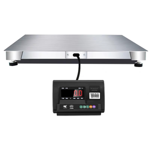 Edelstahl Digitale Industrielle Bodenwaage 1 Tonne 2 Tonnen 3 Tonnen 5 Tonnen mit ROTEM LED-Display und Gusskonstruktion - Product Image 1