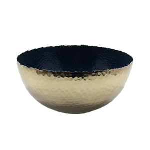 Amazing Quality Metal Round Shaped Serving Salad Bowl Rough Wash Serving Bowl for Kitchen & <b>Tabletop</b> Decoration Handmade - Product Image 3