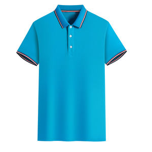 เสื้อยืดผ้าฝ้าย Pima ทรงสลิมฟิตสำหรับผู้ชายพิมพ์ลายผ้าถัก400gsm โลโก้ออกแบบได้ตามต้องการ - Product Image 2