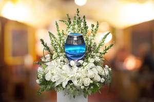 Urnas con diseño de cielo nocturno para cenizas humanas, urna de cremación para cenizas, urnas funerarias para adultos, urnas conmemorativas, urna personalizada - Product Image 2