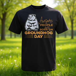 Maglietta fantastica per il compleanno del Groundhog, per celebrare il tuo giorno speciale - Product Image 3