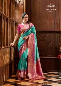 Premium Soft Silk Foil Print Designer Saree Collection for Women Party Wear <b>Indian</b> & <b>Pakistani</b> <b>Clothing</b> Wholesale Rate Rajpath - Product Image 3