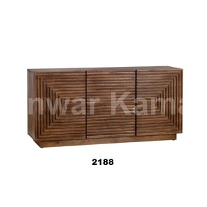 Aparadores de madera de mango macizo marrón de alta calidad, diseño tradicional para el hogar, dormitorio, cocina, sala de estar, uso en Hotel - Product Image 1
